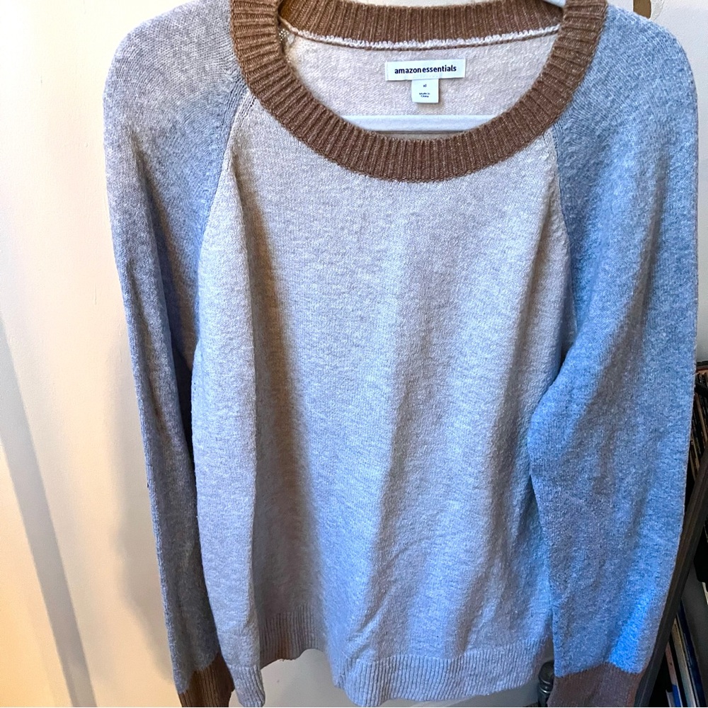 Color block sweater